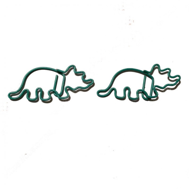 dinosaur paper clips