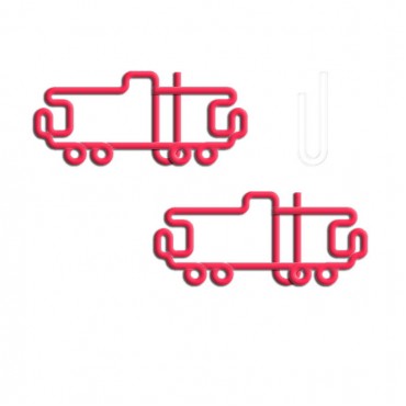 Train Paper Clips | Caboose Shaped Paper Clips | Vehicle (1 dozen/lot) 